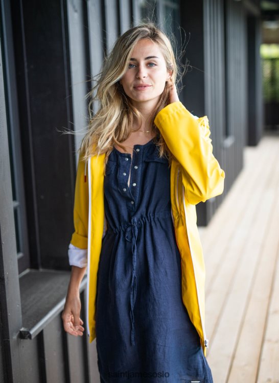 regnfast slicker Saint James ste emma gul kvinner 8ZH04V84