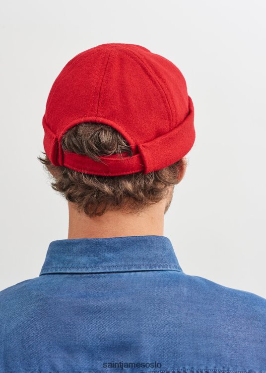 klokkehette Saint James marin miki rød unisex 8ZH04V23